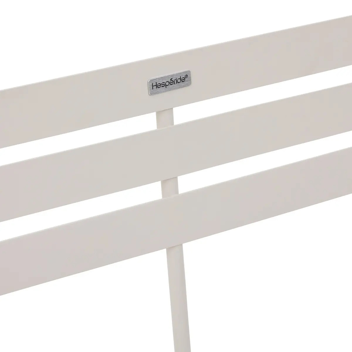 Banc de jardin Greensboro argile 2 places blanc