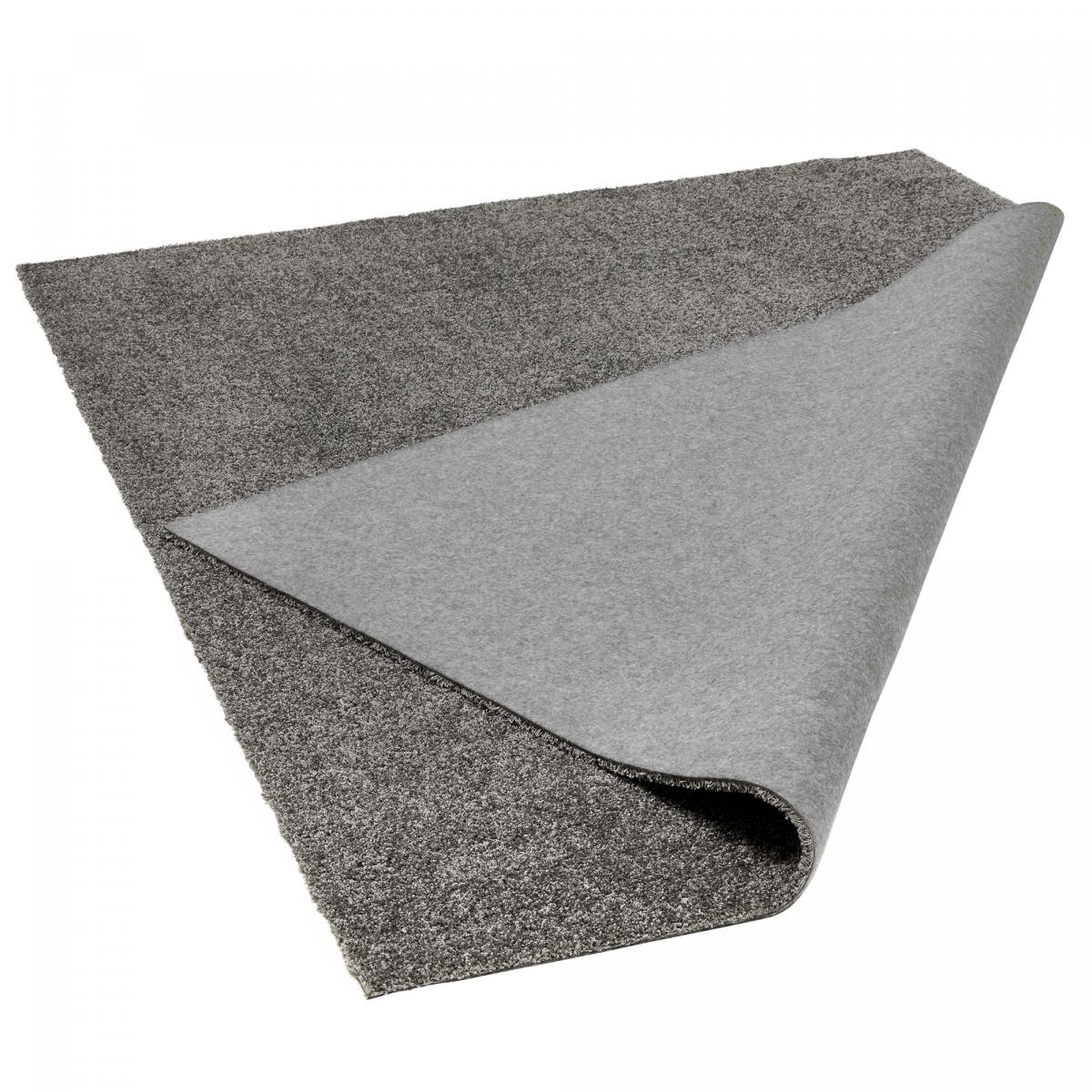 Tapis shaggy à longues mèches Vihe motif Uni