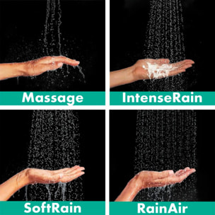 Colonne de douche Croma E 280 EcoSmart avec mitigeur thermostatique