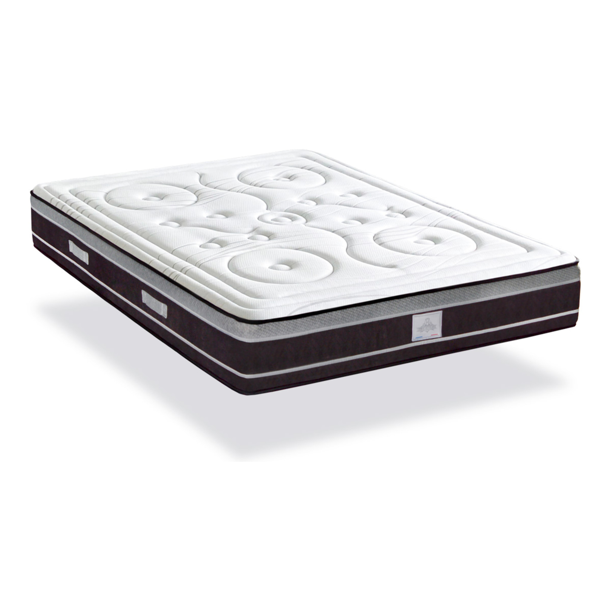 Matelas Divin Hybride, 28 cm, Soutien Ferme, Ressorts Ensachés & Mémoire de Forme, Aération Optimale