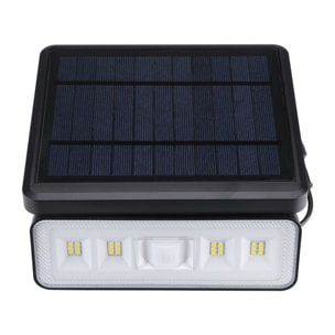 FORLIGHT Aplique IP54 Novaré LED 8W Blanco Neutro 4000K Negro Iluminación Exterior de Alta Calidad y Resistencia