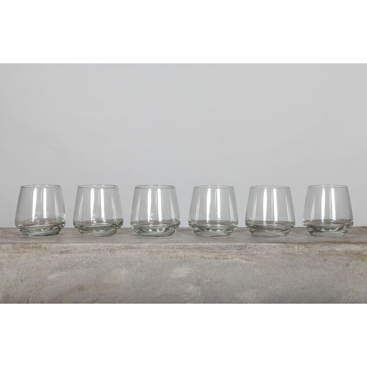 Lot de 3 gobelets 34cl en verre FLORENCE