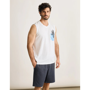 Camiseta Tirantes Blanco - Satri