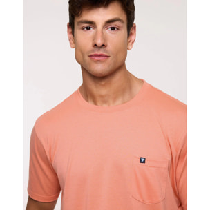 Camiseta Manga Corta Naranja - Veira