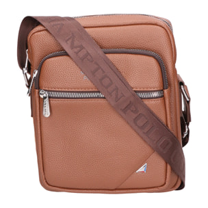 Borsa a tracolla uomo - Modello False - Pelle PU vegana - 20.0 x 24.0 x 5.0 cm