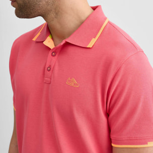 Polo MUNICH slam lifestyle de algodón rosa