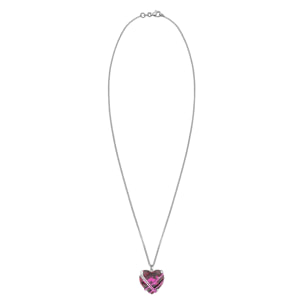 Collar Heart adornado con cristales de Swarovski