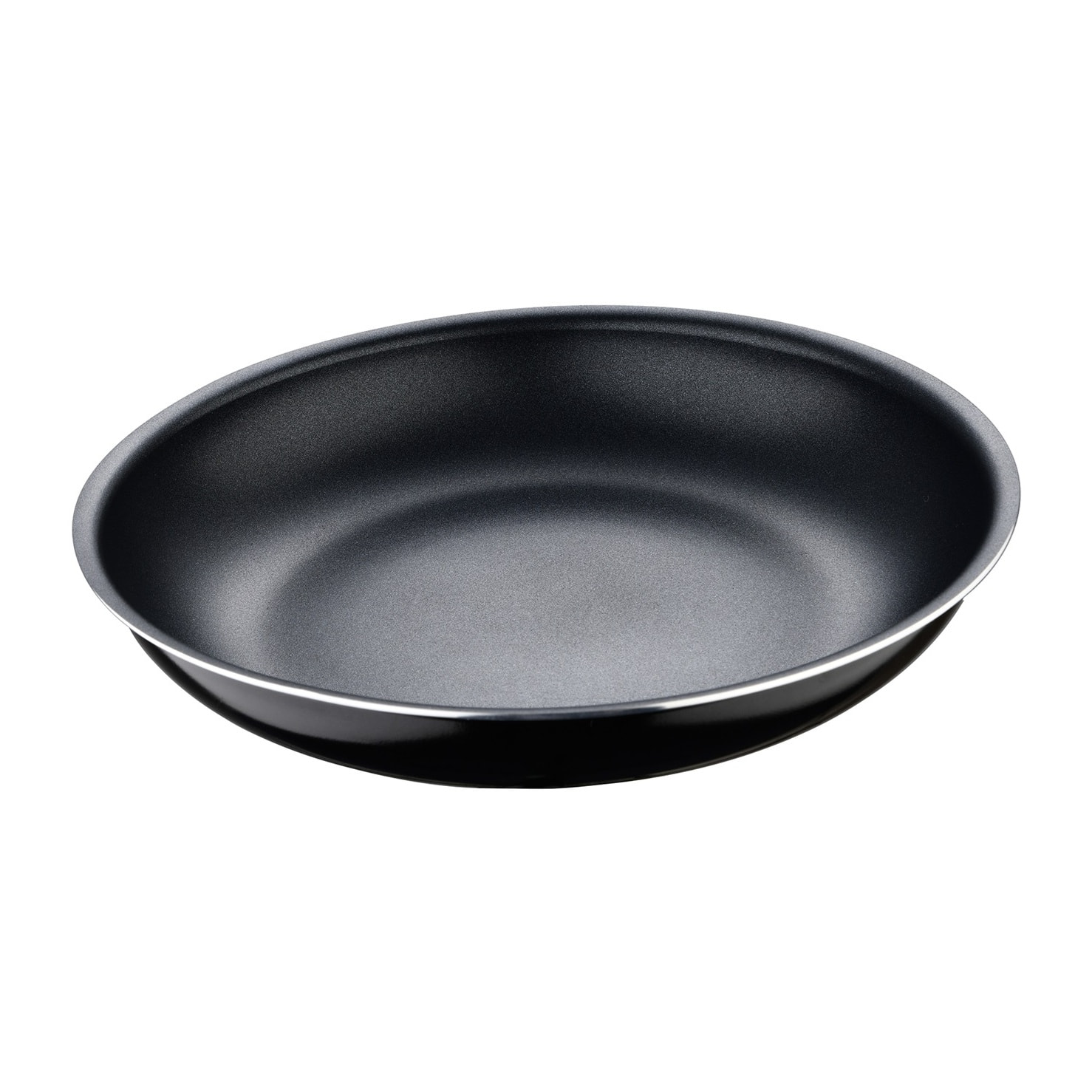 Set de 2 sartenes de ø24ø28cm en aluminio prensado black click&cook san ignacio