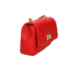 Chicca Borse Borsetta Clutch Rosso