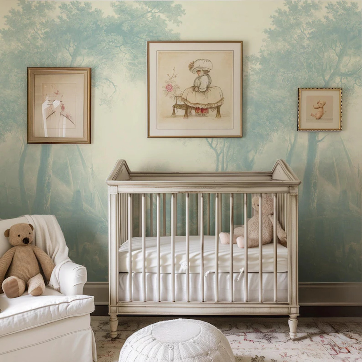 Carta da Parati Toile de Jouy