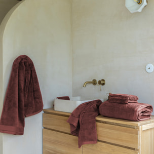 Serviette de toilette 100% Coton BIO, DOUCEUR NATURE