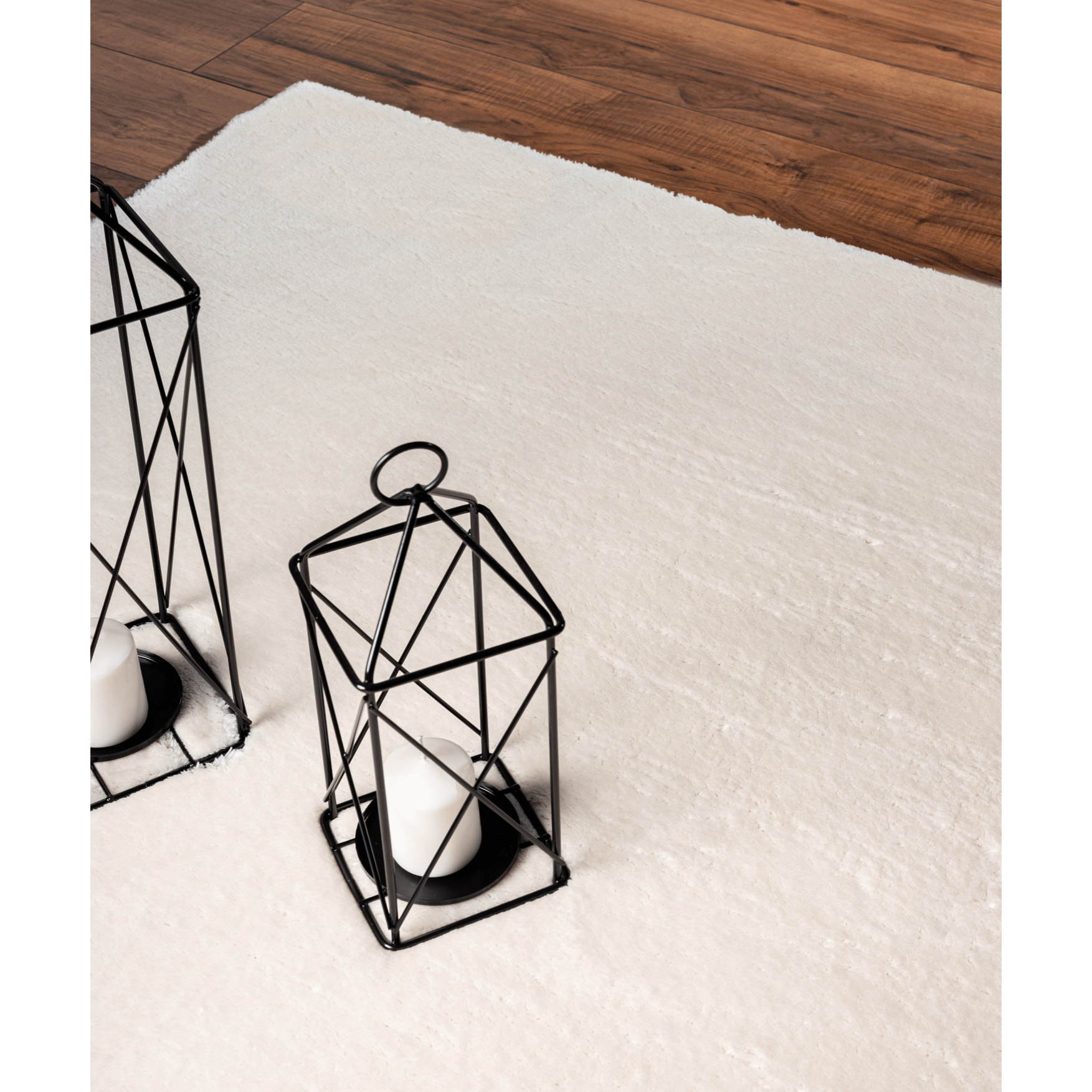 Loft - Tapis doux lavable en machine - Crème