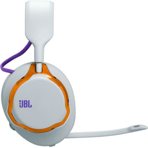 Casque gamer JBL Quantum 650 Blanc Orange
