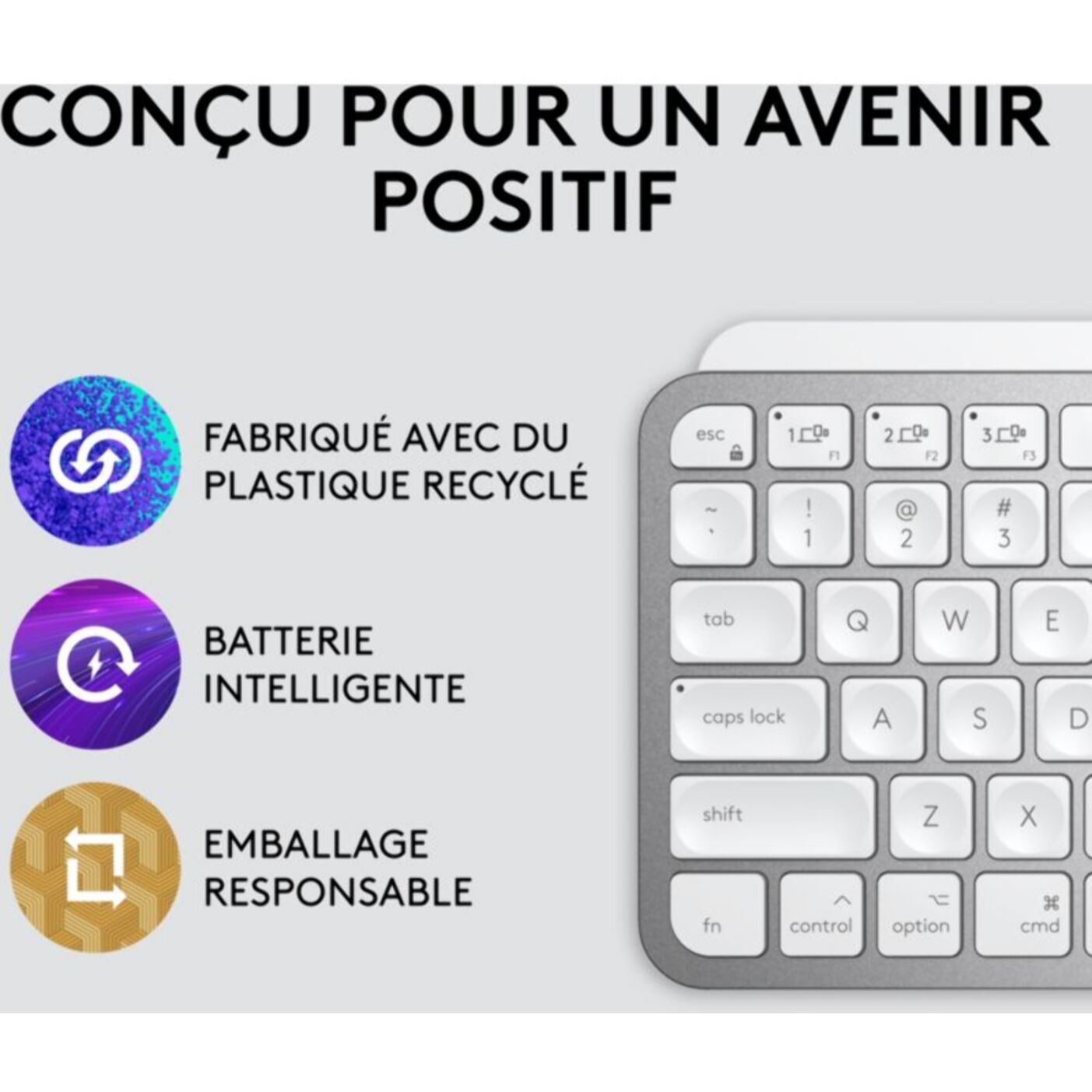 Clavier sans fil LOGITECH MX Keys mini pour Mac