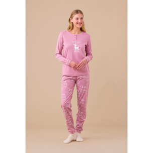 Pigiama donna caldo cotone articolo fiaba Noidinotte