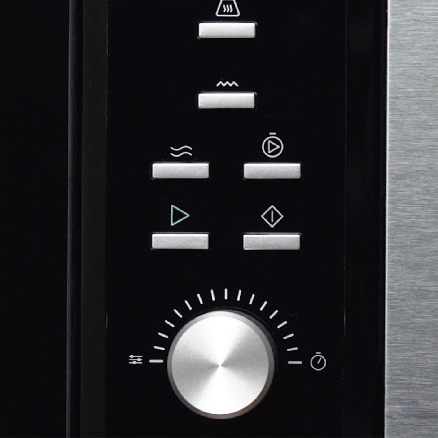 Cecotec Micro-ondes encastrable GrandHeat 2350 Built-In Steel Black