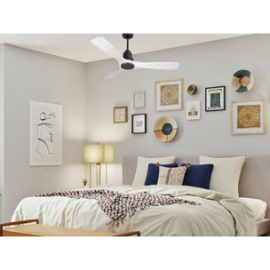 Ventilador de techo Modo Invierno/Verano Termostato Wifi Motor DC Techos Inclinados Mando a Distancia Hypersilence Memoria Vendible Shopify (AUTOMATICO) NusaD132C0464580 PURLINE