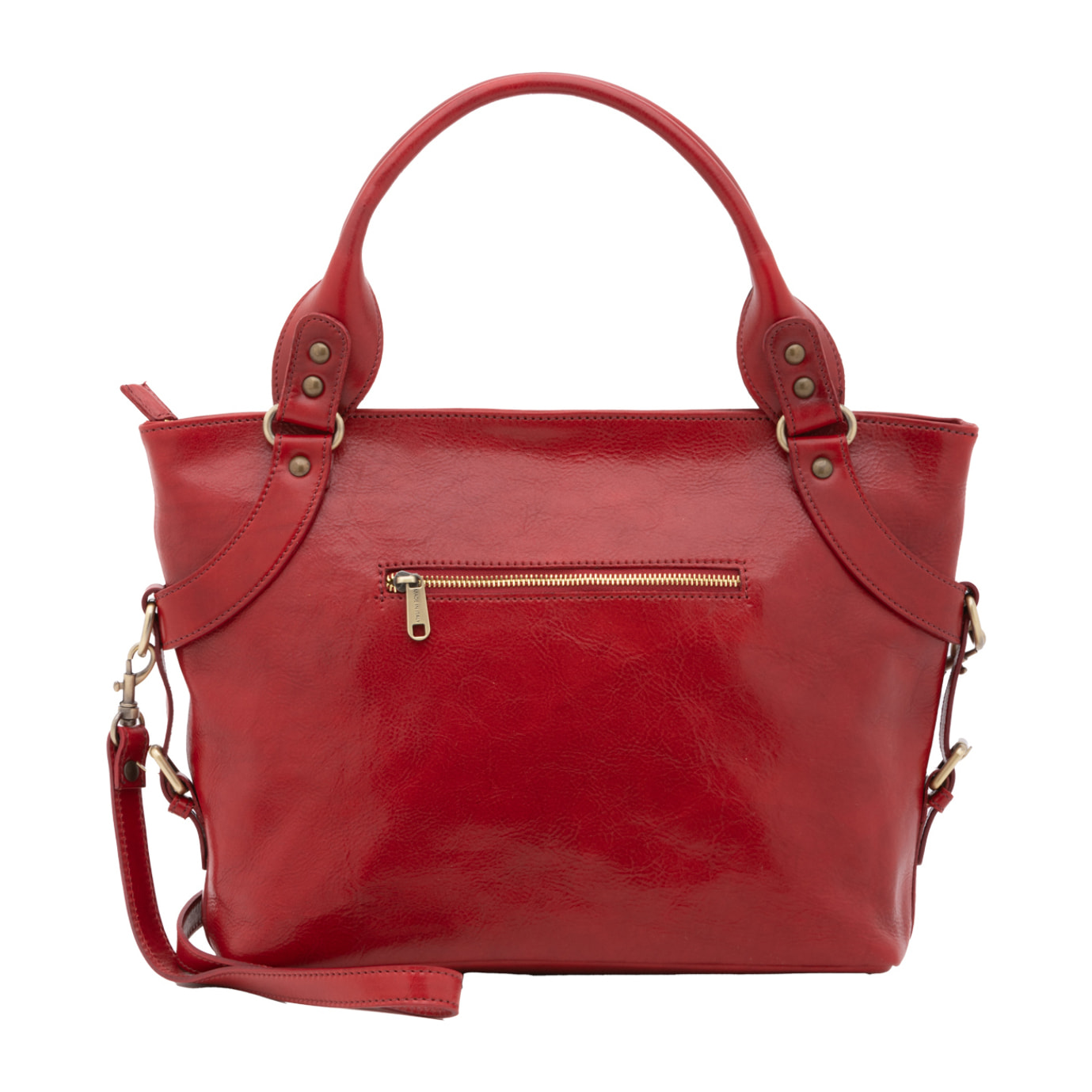 Borsa a mano  da donna In Vera pelle Made in Italy 43x28x12 cm