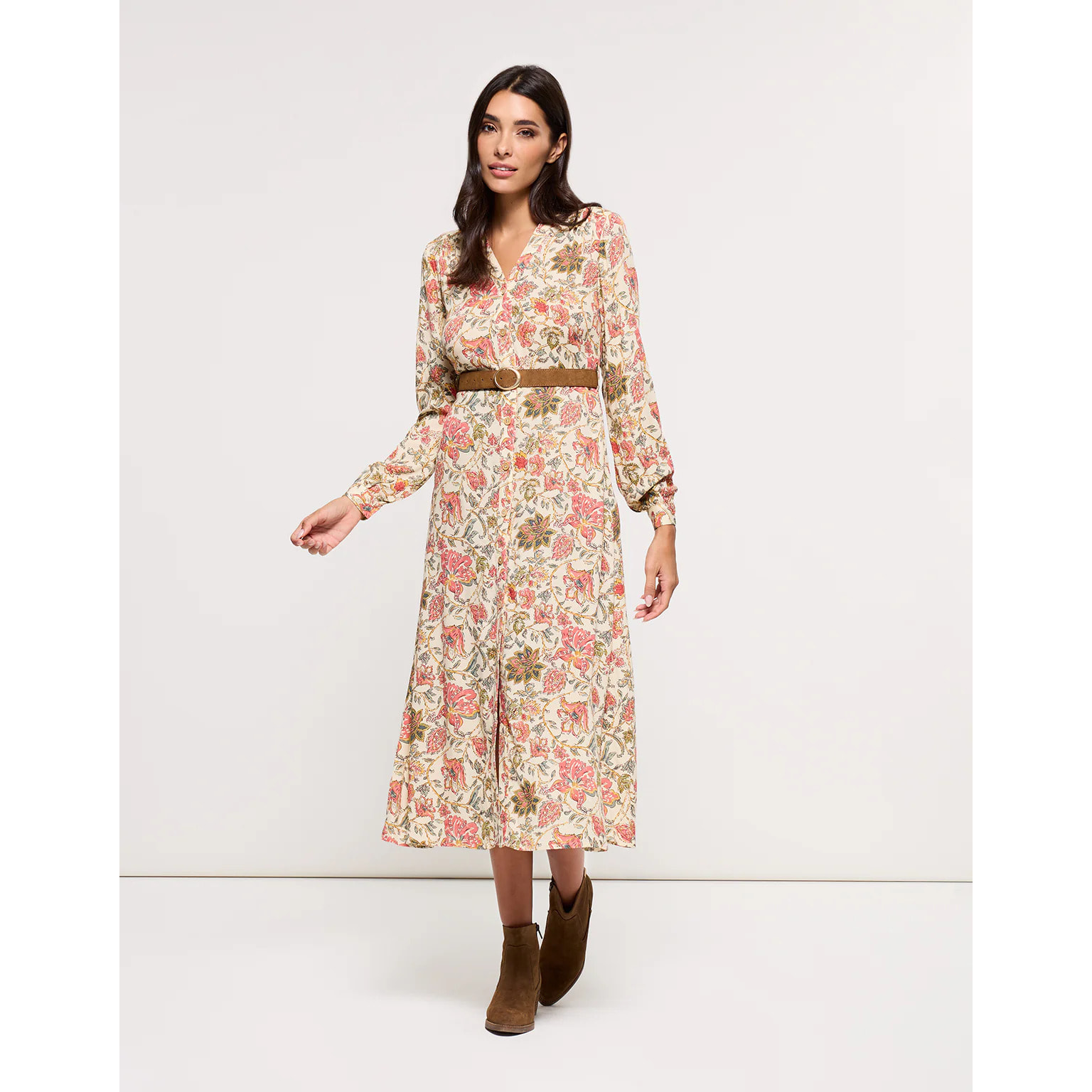 Vestido Largo Beige - Prita