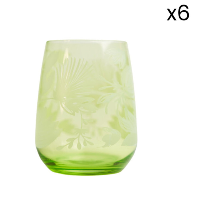 Set 6 bicchieri da acqua Lysis