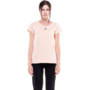 T-shirt da donna maniche corte girocollo Basic