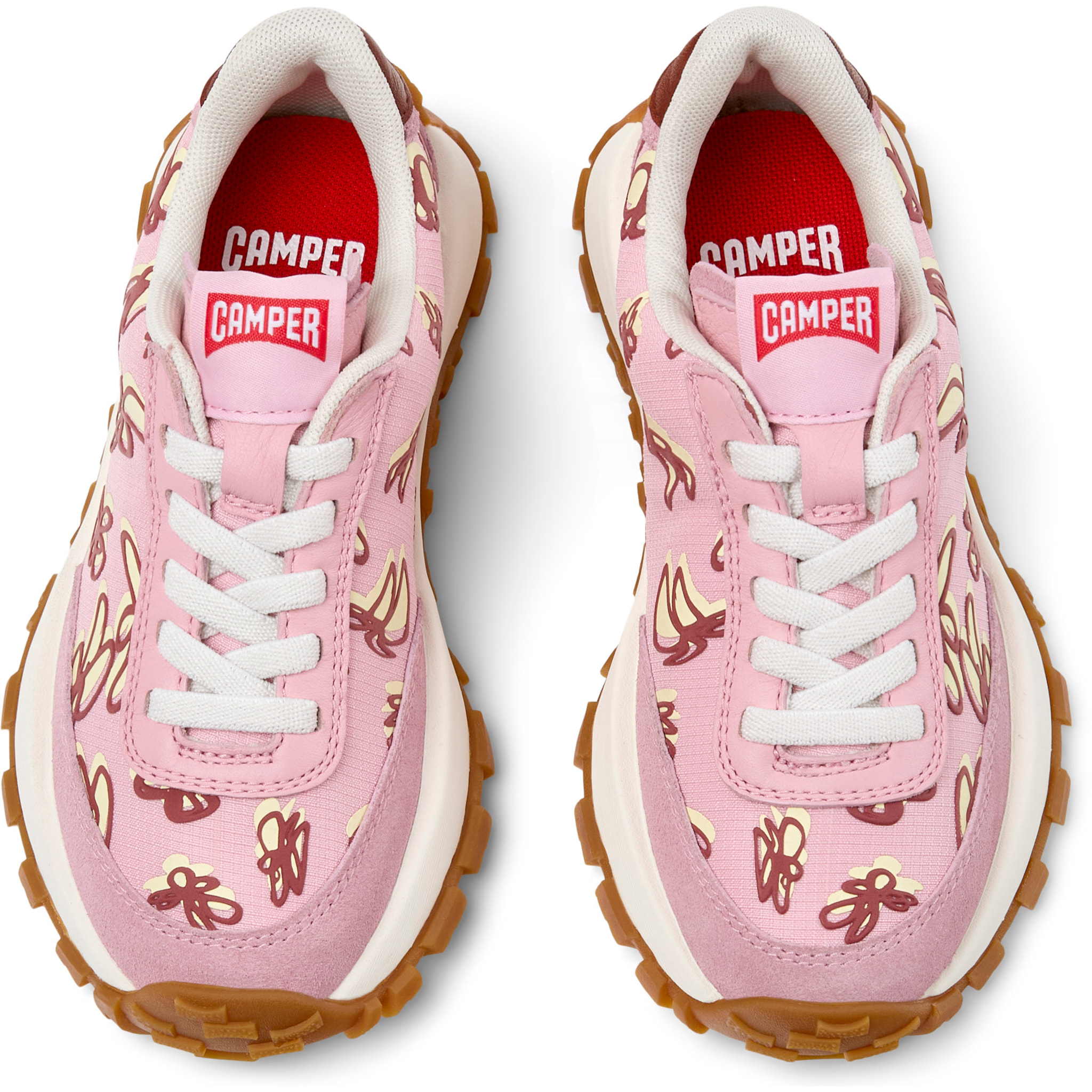Zapatillas - CAMPER Drift Trail - Rosa - Textil técnico
