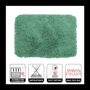 Tapis de bain Microfibre HIGHLAND Vert Basil Spirella