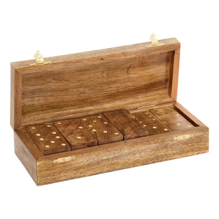 Dominos Dalva 10x25cm marron