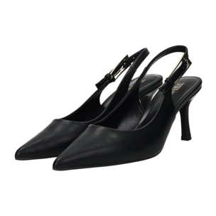 Décolleté sling back Donna Tata Italia Nero