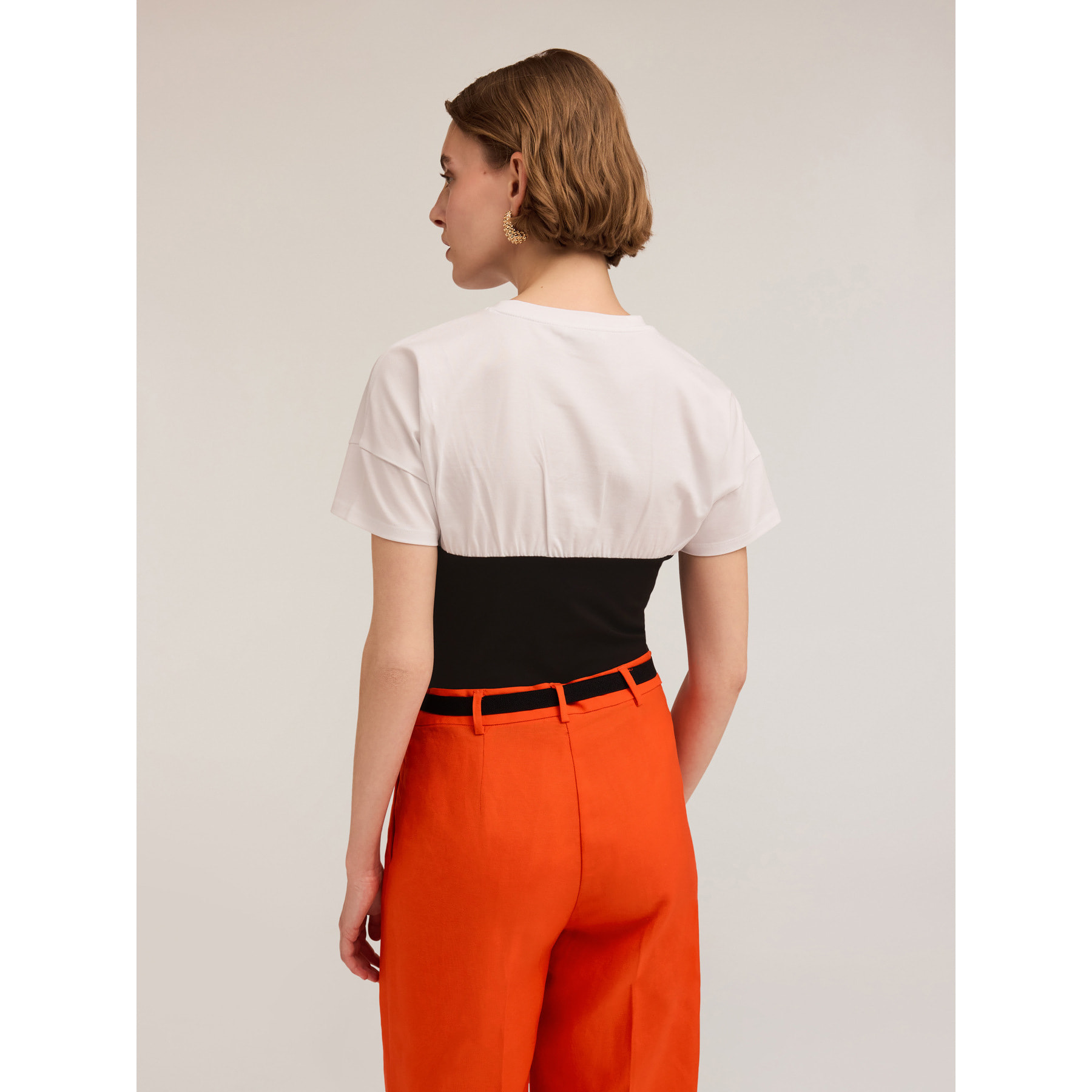 Motivi - Camiseta detalle bustier - Blanco