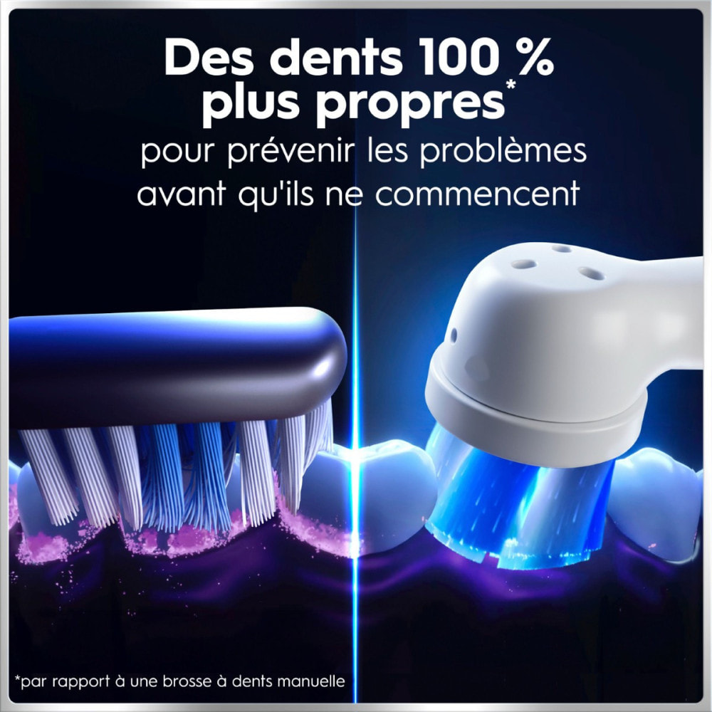 Brosse à dent Oral-B iO6 Series Blanche/Rose Duo Edition