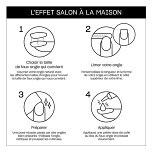 xPRESS-ON - It's a Bunny! - Faux ongles réutilisables, effet gel - OPI