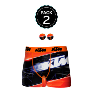 Pack 2 calzoncillos KTM Italia para hombre