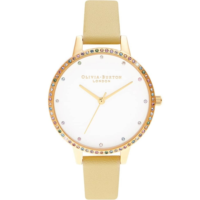 Reloj Olivia Burton OB16RB20 Mujer Analogico Cuarzo con Correa de Piel