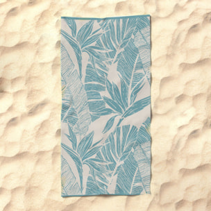 Telo mare in spugna, 90x165 cm, 100% cotone egiziano, morbido e super assorbente, asciugamano spiaggia grande ad asciugatura rapida, fantasia colorata resistente ai lavaggi, ideale per mare piscina vacanze e viaggio