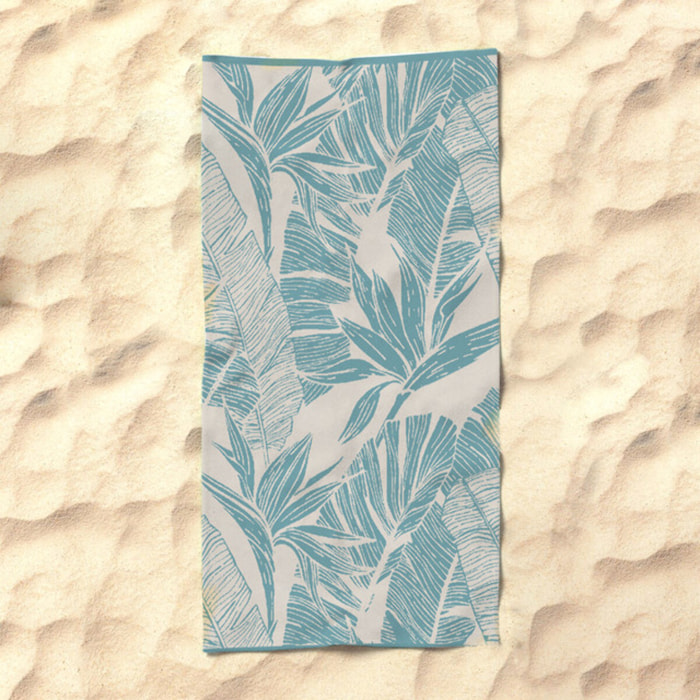 Telo mare in spugna, 90x165 cm, 100% cotone egiziano, morbido e super assorbente, asciugamano spiaggia grande ad asciugatura rapida, fantasia colorata resistente ai lavaggi, ideale per mare piscina vacanze e viaggio
