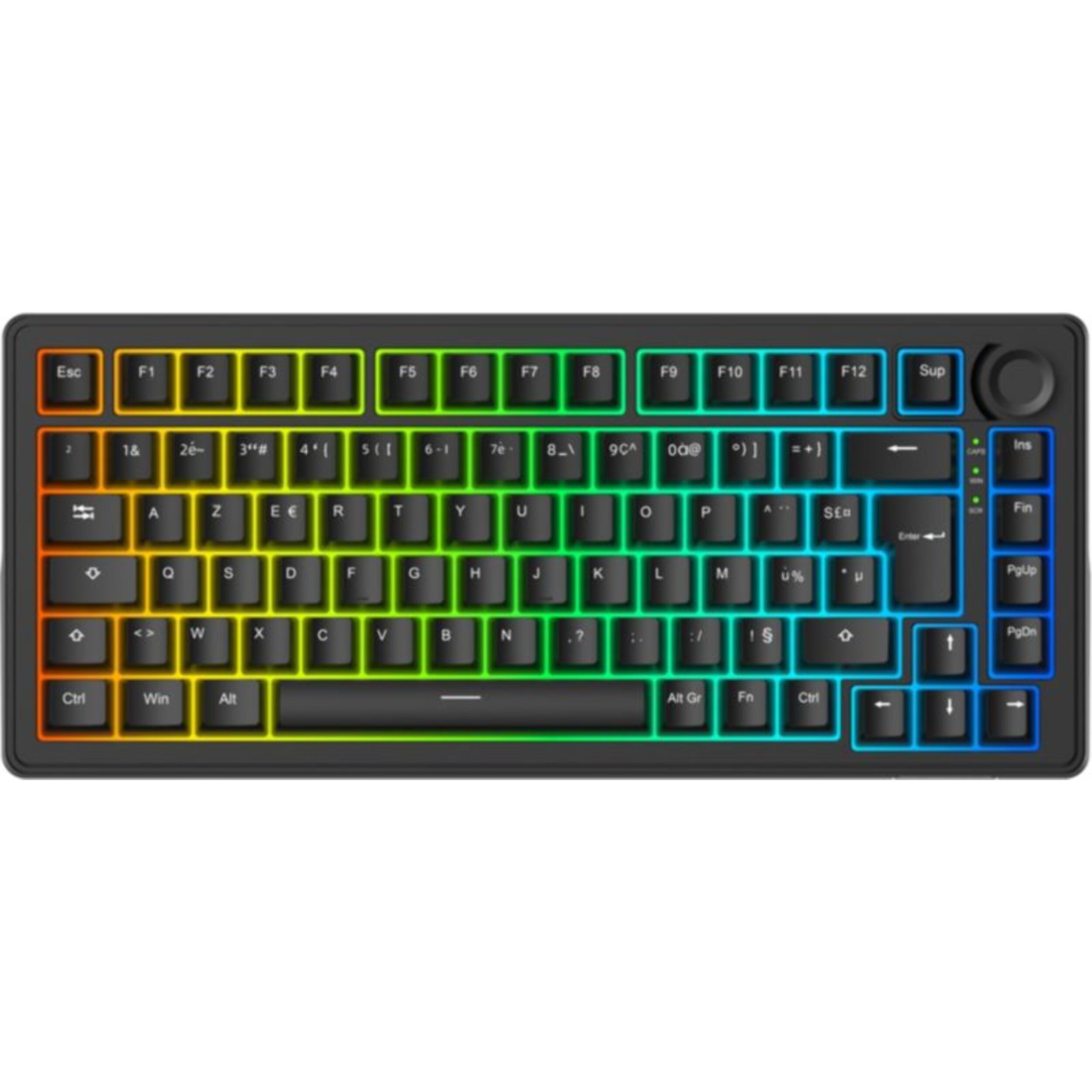 Clavier gamer THE G-LAB KEYZ ELITE3 HEB Magnetique