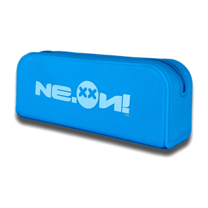 BAULETTO IN SILICONE PASTEL NEON .LIGHT BLU