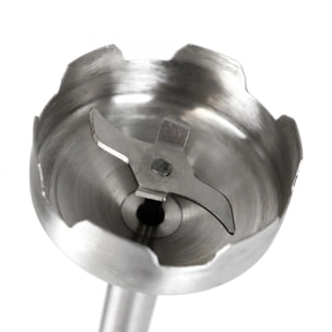 Batidora de mano JATA JEBT1790 de 800 W. 4 cuchillas. Función turbo. Incluye picadora y vaso medidor