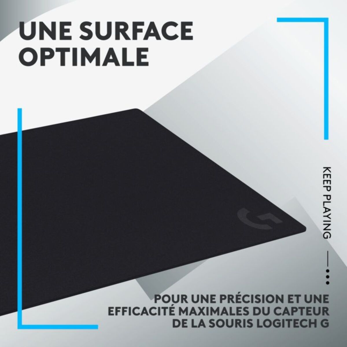 Tapis de souris LOGITECH G640 Large Cloth antidérapant