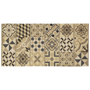 TAPPETO DA CUCINA CEMENTINE VISONE 57X280 CM