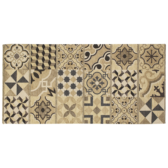 TAPPETO DA CUCINA CEMENTINE VISONE 57X280 CM