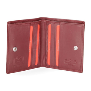 Portafoglio uomo in vera pelle - Modello False - Casual - 9.5 x 10.5 x 2.0 cm