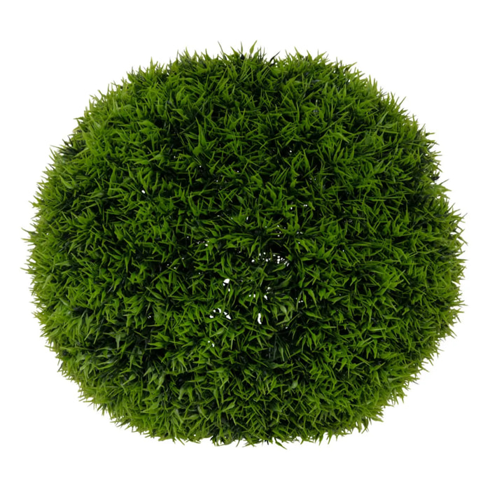 Boule de buis artificiel "Carly" vert D27cm