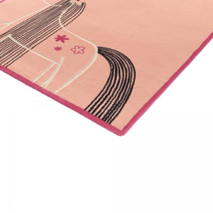 Tapis enfant tissé motif animaux VUGI