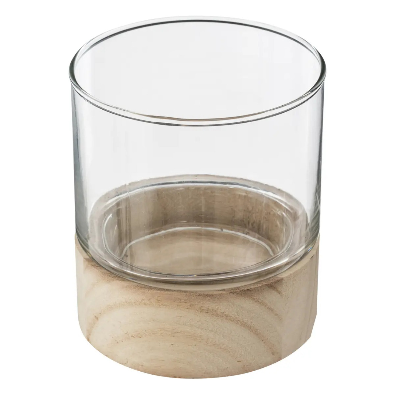 Set de 3 photophores "Eté" verre D10/13/16cm
