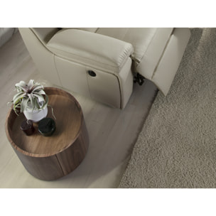 Mesita de noche redonda 53x53x44cm