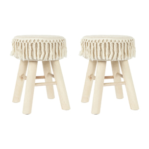 Tabouret Pampa - Lot De 2