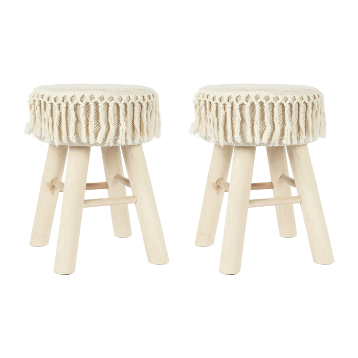 Tabouret Pampa - Lot De 2