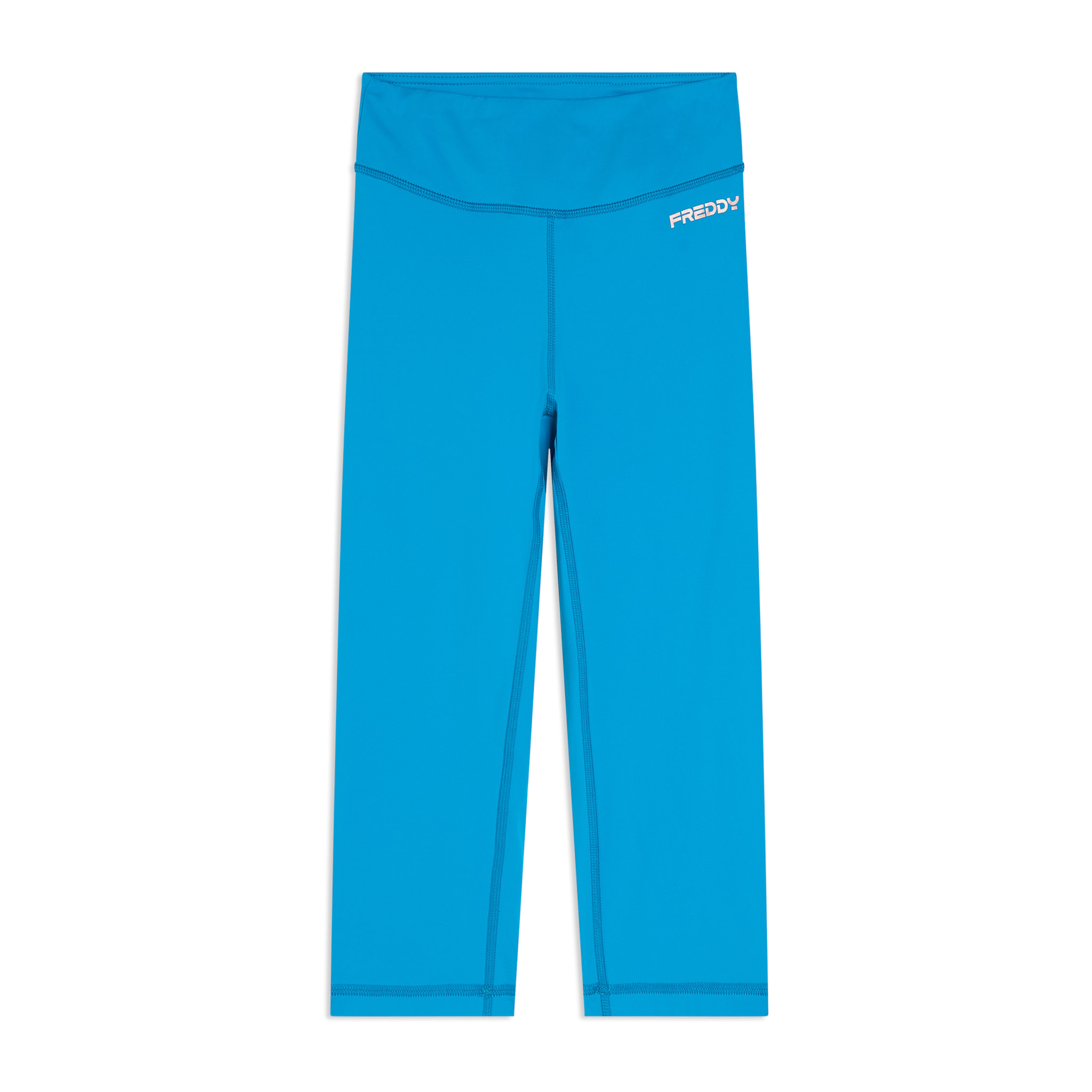Leggings corsaro vita alta in tessuto tecnico quick dry
